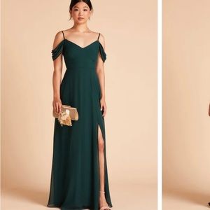 Birdy Grey Devin convertible bridesmaid dress in Emerald Green, Small